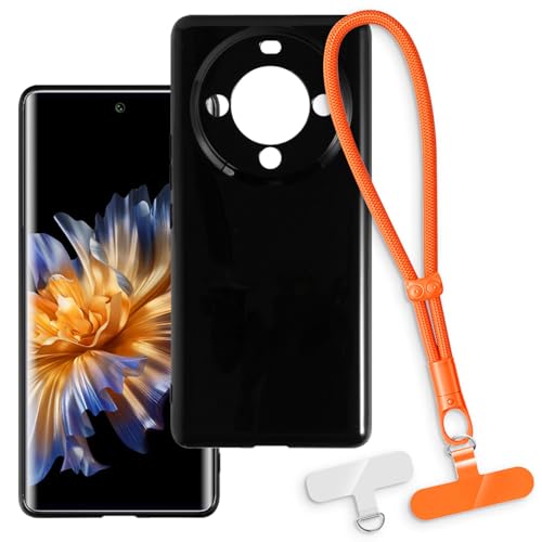 OAGELIM 2-in-1�ی�P�[�X�ƃ��X�g�X�g���b�v Fossibot S3 Pro �Ƃ̌݊������� ���O���\�ȃ��j���[�h�t���d�b�J�o�[�A����~�ߕ����h�~�O���b�v�n���h�� (�u���b�N + �I�����W)