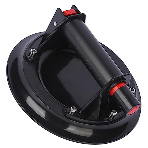 BESTYASH Heavy Duty Glass Suction Cup Lifter Tool Vacuum Panel Carrier Base for Lifting Glass Tiles and Mirrors Catties Suction Force
