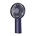 YunTuo Mini ventilador portátil de mano con batería recargable de 4000 mAh, 3 velocidades, ventilador eléctrico USB para interiores y exteriores, camping y viajes, silencioso (azul marino)