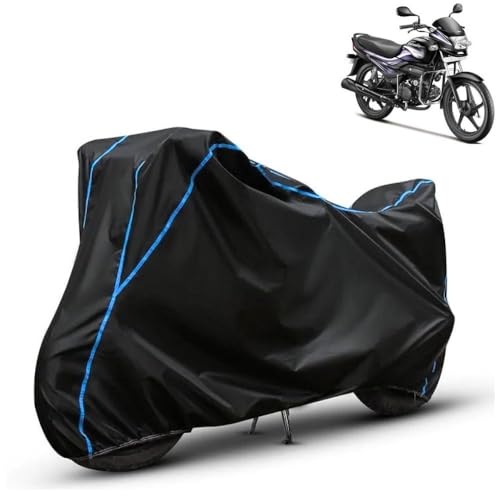 Image of Kerwa Waterproof Bike Cover Compatible with Hero Super Splendor | Dust Proof, UV-Resistant, All-Weather Protection Bike Body Cover, Windproof Elastic Bottom