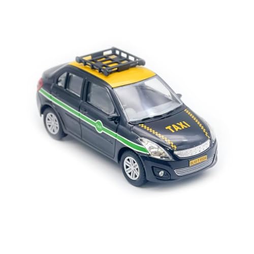 Image of Centy Urban Taxi Pull Back Toy Car for 3Y+ Black Colour