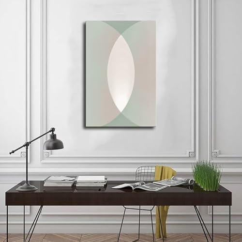 Poster géométrique abstrait Mnyuein pour une atmosphère sereine - 3