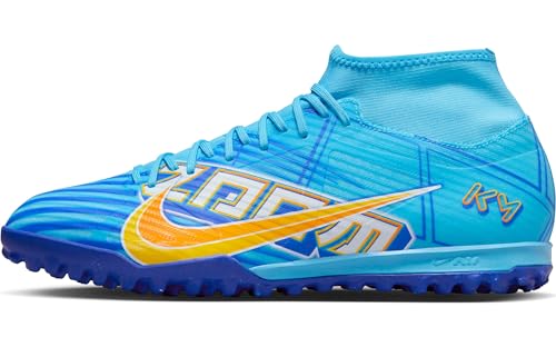 NIKE Men's Soccer High, Baltic Blue White, 10.5