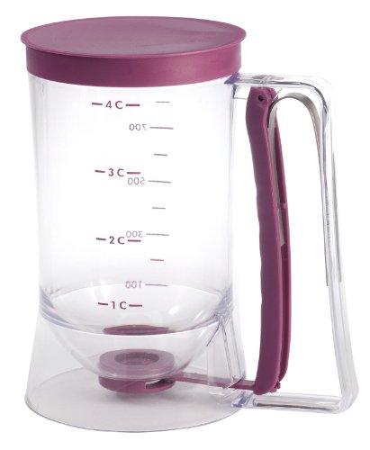 Cupcake Batter Dispenser 4-Cup Pastry Baking Helper Tool