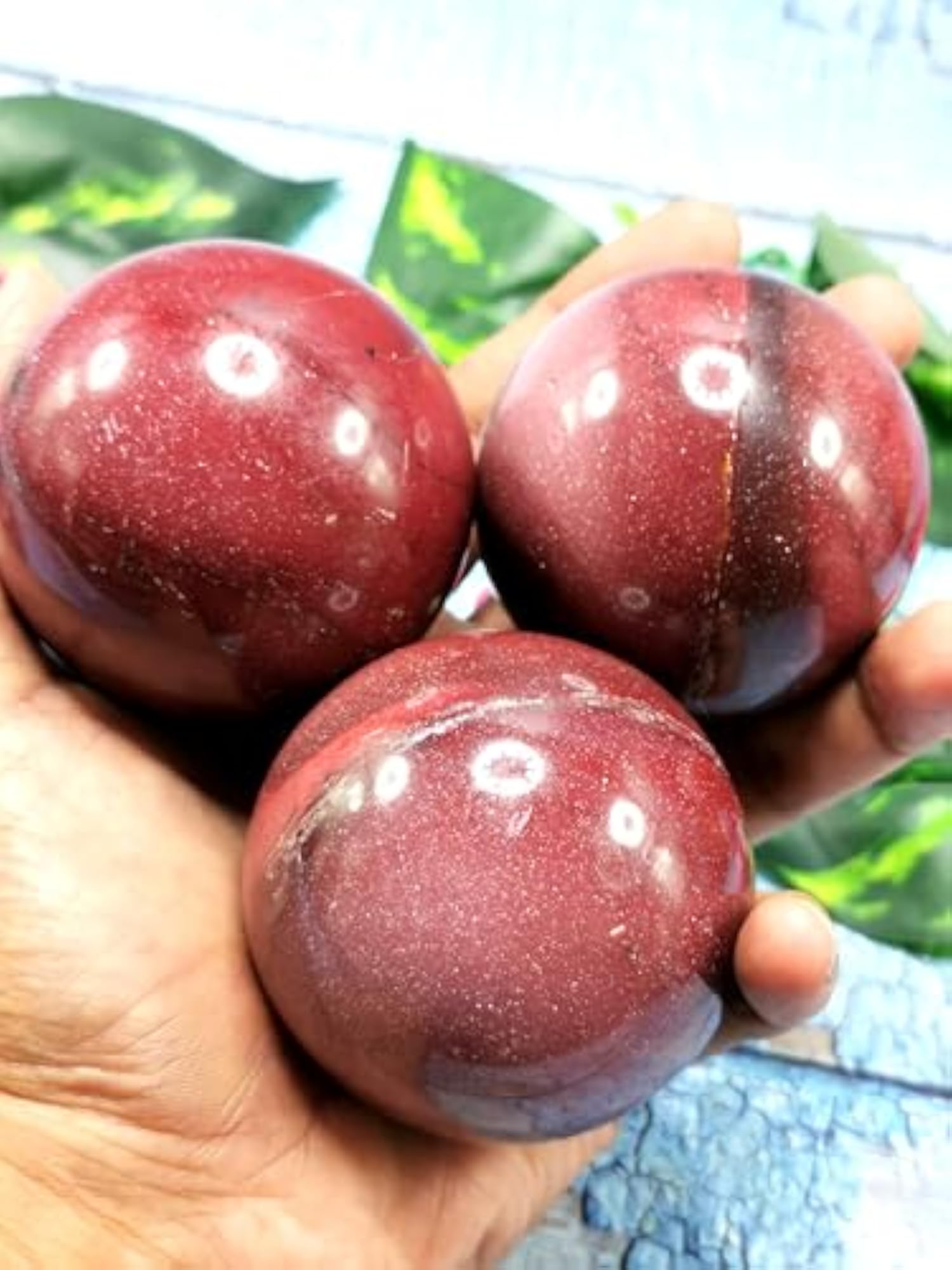 Mookaite Jasper Stone Sphere for Energy Healing