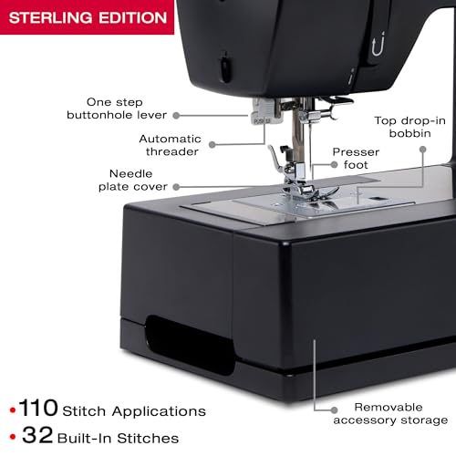 image for SINGER® Sterling Edition Heavy Duty 4432 Sewing Machine with Accessor