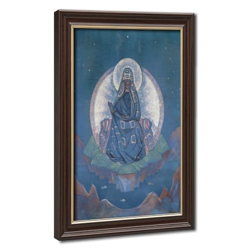 Toile Nicholas Roerich Mother of the World cadre suspendu 50x75 cm