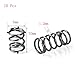 compression springs, industrial springs, 10 Pcs Spring Steel 1.2 x 6 30 mm. Wire Diameter OD Length(1.2 x 6 x 100 mm)