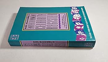 Paperback Earl Blackwell's Entertainment Celebrity Register Book