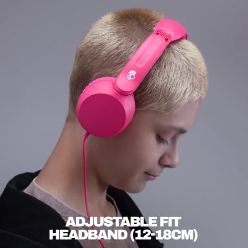 Image of Skullcandy Icon 180 Wired On-Ear Headphones - Crazy Pink