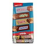 Mars SNICKERS, TWIX, MILKY WAY & 3 MUSKETEERS Mini NFL Football Assorted Chocolate Bars, 19.49 Oz Bulk Bag