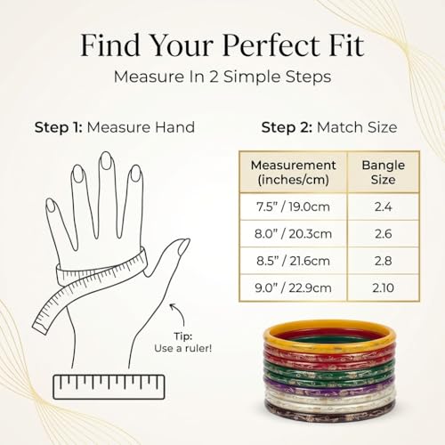 Image of NMII Bangle Set for Women (Multi-Colour)