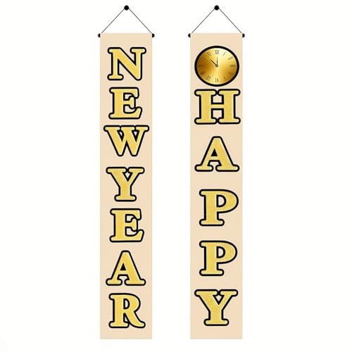 BlissYard Happy New Year hAoi[Zbg 71×12C` x[WƃS[h c^݂艺|[` ݂֒艺TC zf[ JEg_E p[eB[   z[fR[V vfUC