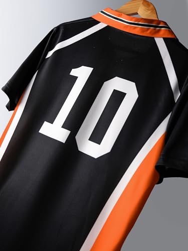 Image of ComicSense.xyz Unisex Haikyuu Anime T Shirts for Men and Women, Karasuno 10 Printed Tshirt