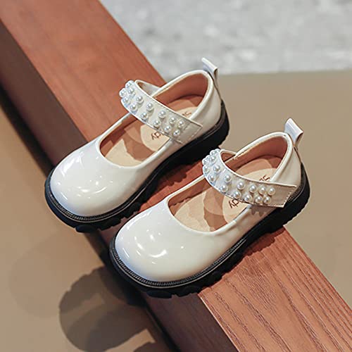 Fashion Four Seasons Children Casual Shoes Girls Thick Bottom Non Slip Comfortable Solid Color Pearl Kids Talk2