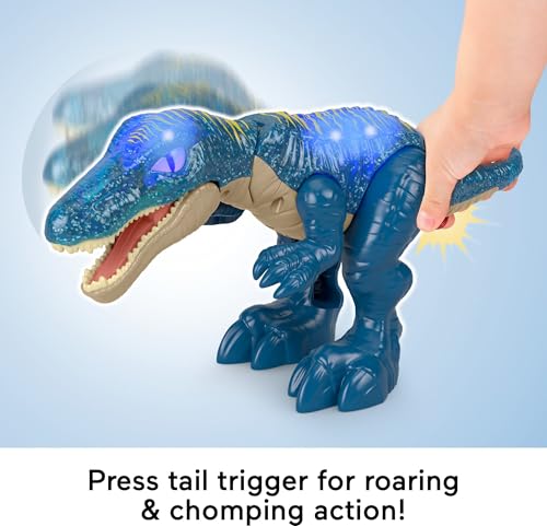 Fisher-Price Imaginext Jurassic World Growl & Glow Baryonyx Action Figure - image 3