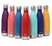 MIRA Stainless Steel Vacuum Insulated Water Bottle | Leak-proof Double Walled Cola Shape Bottle | Keeps Drinks Cold for 24 hours & Hot for 12 hours (Red, 25 oz (750 ml, 0.8 qt))