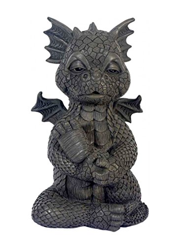 Mayer Chess by MystiCalls Figure de Jardin Dragon Fait Yoga! Yogi! Jardin! Figurine! Gargoyle!