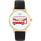  Toff London Montre Red Double Decker Bus