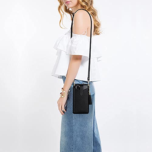 Image of Peacocktion Small Crossbody Cell Phone Purse for Women, Lightweight Mini Small Crossbody Bags for Women with Card Slots