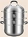 Parowiec/Kocioł/Garnek Do Gotowania Ze Stali Nierdzewnej 304 Zdejmowany Zagęszczacz Wielowarstwowy Piec Do Gotowania Na Parze Domowy Garnek Do Gotowania Ogólnego (Rozmiar: 30 Cm) (32 Cm)