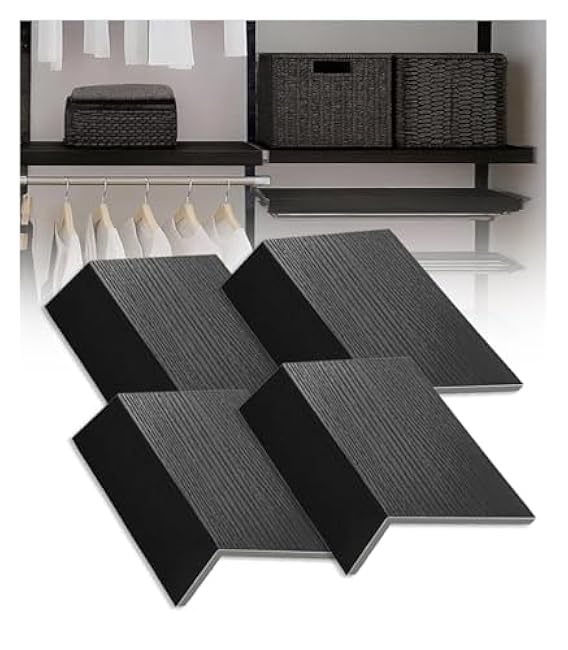 Wire Shelf Cover,Wire Rack Covers for Pantry,Wire Rack Shelving Cover,Closet Shelves Covering Toppers for Pantry Bathroom Kitchen(2pcs,43x16x2in/109x41x5cm)