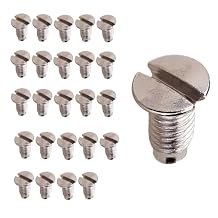 20 Pcs TP Needle Plate Screw Sewing Needle Plate Replacement for JUKI Brand Brother Brand Single Needle Sewing Machine