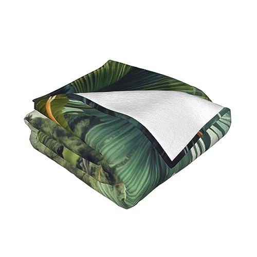 Couverture en flanelle légère 127x101cm plaid canapé lit douillet