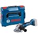 Produktbild Bosch Professional 18V System Akku Winkelschleifer GWS 18V-10 P (inkl.Zusatzhandgriff, Schutzhaube, Schnellspannmutter, Aufnahmeflansch, L-BOXX-Einlage, L-BOXX, ohne Akku/ Ladegerät)