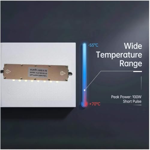 Atenuador de paso pulsador SMA RF de 50ohm BECEN de 1 a 60dB para pruebas de redes inalámbricas 5
