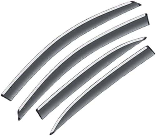 Escudo de lluvia de coche para Land Cruiser para Prado 150 J150 2010  2022 para Lexus GX 400 460 Ventanas laterales de coche, ceja de lluvia, 4