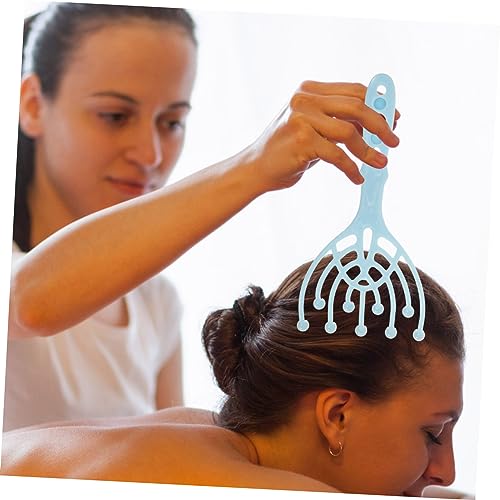 IWOWHERO 2 Pçs Ferramentas De Massagem Massageador De Couro Cabeludo Massageador Pp Massageador De C