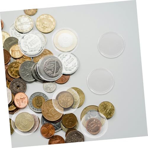 Caja de protección para monedas PLAFOPE y organizador de plástico con almohadilla interna 4