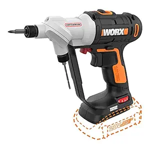 WORX WX176L.9 20V Switchdriver 2-in-1 Cordless Drill and Driver Tool Only with Rotating Dual Chucks and 2-Speed Motor with Precise Electronic Torque Control (Tool Only)