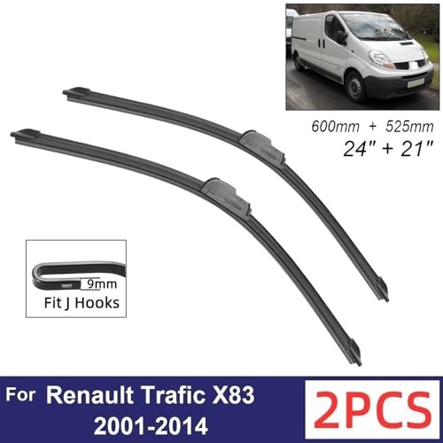 Essuie-glace auto Trafic 2001-2014 résolvant le problème de traces - 2