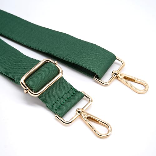Image of S&loyoe Thickened Solid Color Purse Straps Replacement Crossbody Bag Strap Adjustable Wide Guitar Straps for Handbags 1.5inch