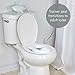 The First Years Super Pooper Potty Training Toilet Plus Potty Seat with Foot Rest — White — 2-in-1 Toddler Toilet Seat and Potty Chair