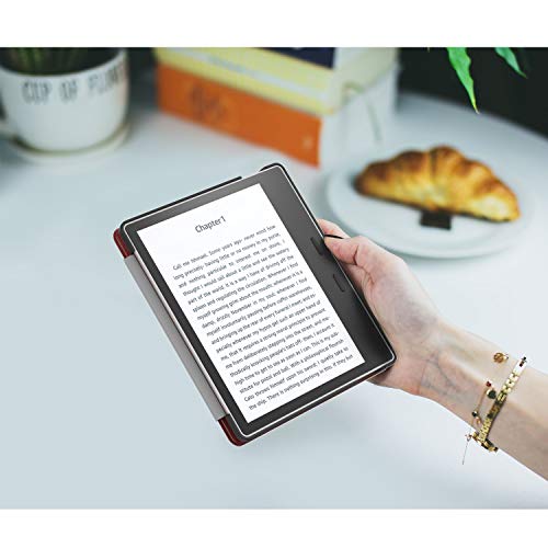 Capa Kindle Oasis 10a geração (aparelho com temperatura de luz ajustável - S8IN4O - 2019-2021) - Caf