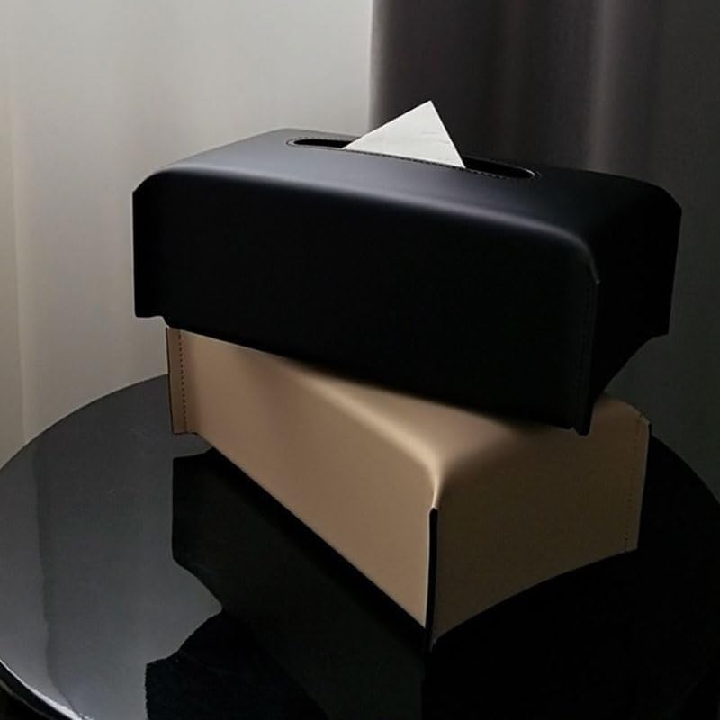 Classic Leather Tissue Box for Use As A Home Living Room Coffee Table Decoration or As A Storage image 2