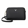 Crossbody Bag for Women, Vegan Leather Women Crossbody Purse Small Shoulder Handbags, Ladies Wristlet Clutch