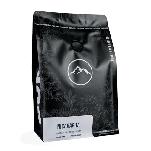 Pure Earth Nicaragua Medium Roast Whole Bean