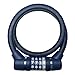 ゴリン  可変式ダイヤルワイヤー錠 ネイビー φ12×600mm G232W-NV/503-00343
