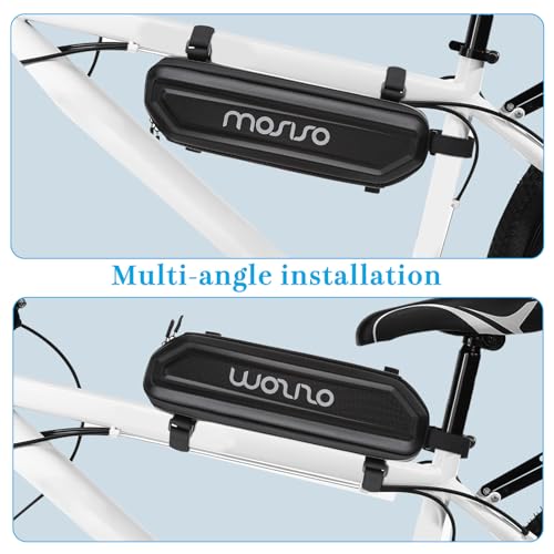 image for MOSISO Bike Frame Bag, Waterproof Hard Shell EVA Bike Triangle Frame C