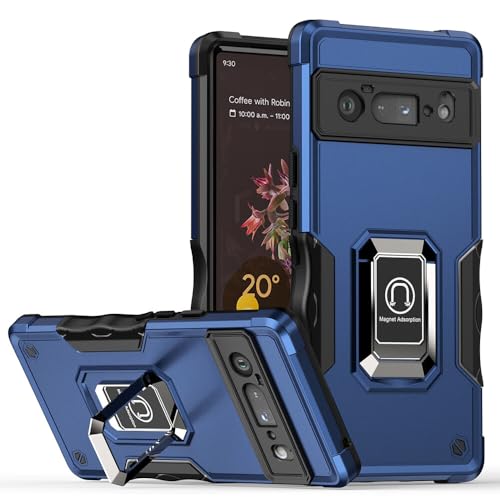 Coque antichoc Pixel 10 Pro bleu silicone rigide anti-rayures