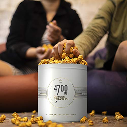 Image of 4700BC Sour Cream & Wasabi Cheese Popcorn, Tin, 150g