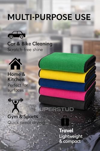 Image of Car Vacuum Cleaner 3 in 1 + Car Dust Microfiber Cloth || Vacuum Cleaner for Home Use Wet and Dry With Dust Removal Cloth for Home /Cars /SUV /All Types of Vehical - || Best Car Accessories 2026