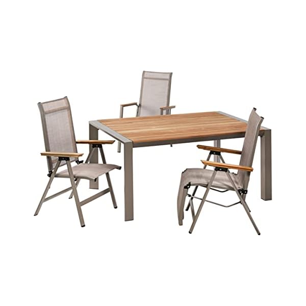 Patioco Ausziehtisch Cleveland Teakholz