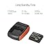 Aibecy GOOJPRT PT-210 Portable Thermal Printer Handheld 58mm Receipt Printer for Retail Stores Restaurants Factories Logistics, 10 Paper Rolls