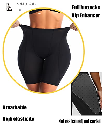 Sliot Hip Pads for Women Hip Dip Pads Fake Butt Padded Underwear Hip Enhancer Shapewear Crossdressers Butt Lifter Pad Panties3