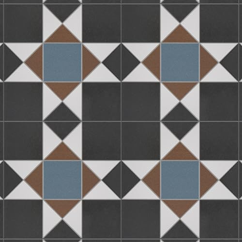 Merola Tile Vanity Nouveau 13" x 13" Porcelain Floor and